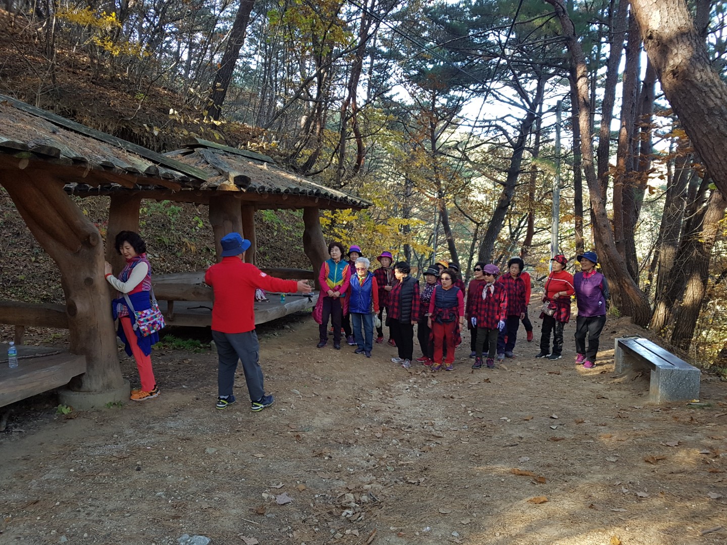 남양주시 화도읍 실버팀 숲체험