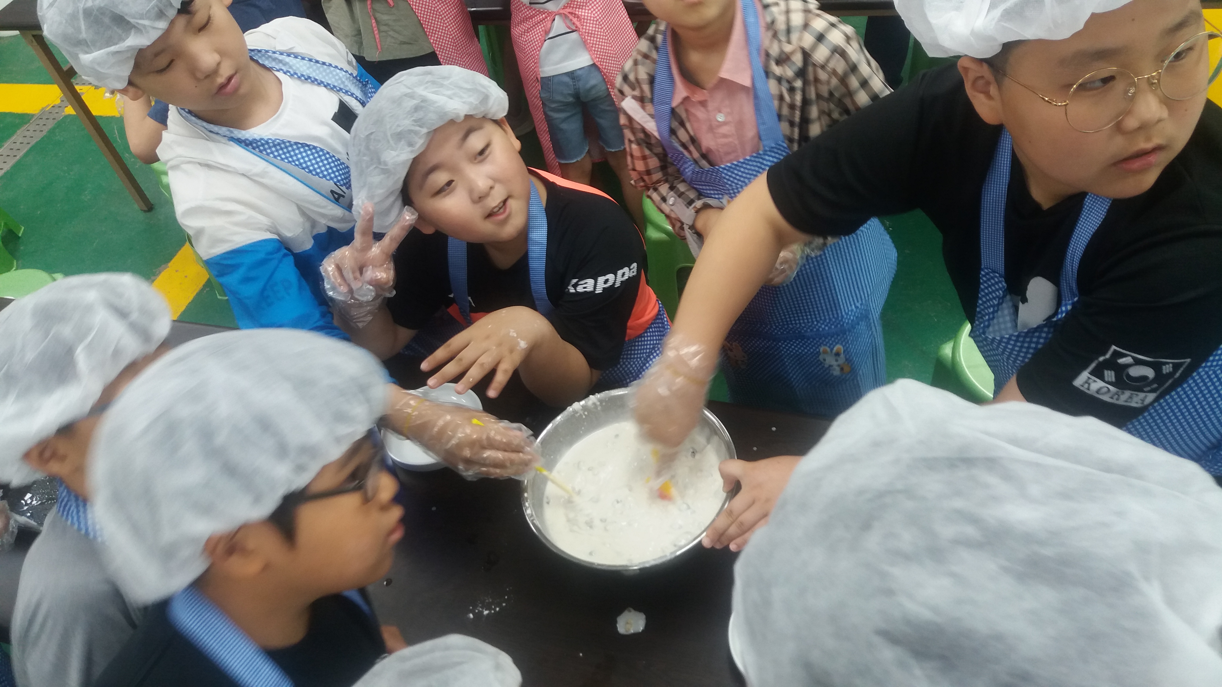 영양초등학교 4학년 체험 ,쌀빵 만들기, 열쇠 고리만들기, 생태체험